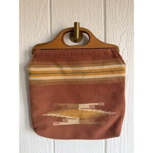 Authentic Vintage Ortega’s of Chimayo, New Mexico Handwoven Wool Clutch Purse